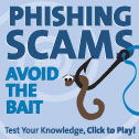 Avoid phishing scams